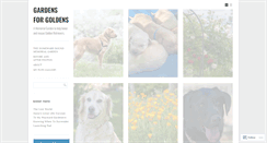 Desktop Screenshot of gardensforgoldens.com